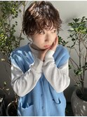 ショートパーマ/くるくるパーマ/外国人風パーマ【大毛亮佑】
