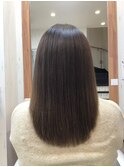 艶髪ストレートセミロング