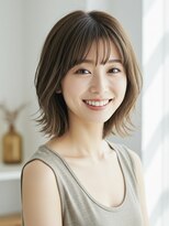 ニル 柏の葉(Nil)&nbsp;☆20代30代40代　大人ナチュラルレイヤーショートボブ☆