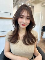 くびれレイヤーカット×シースルーバング【自由が丘】