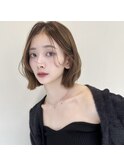 表参道ボブレイヤーカット顔周りカット20代30代