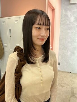 アマーク(a mark) 【住野 桃香】チョコレートベージュ