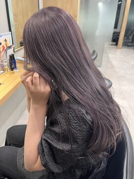 ロマリア(Lomalia) Lomalia表参道ナチュラルケアブリーチダブルカラーラベンダー