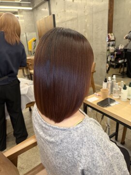 マジコ 表参道店(Magico) Ribbon Straight×艶感美容液care【表参道/縮毛矯正】
