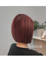 ヘアアトリエ ナイン(hair atelier nine) ヘッドスパ/チェリーレッド/ハイレイヤーウルフ/髪質改善/福島市