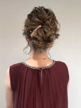 ナウアズ(now as.) お呼ばれhair arrange【yuki】【now as.明石】