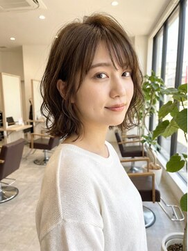 トゥーリ 浜町店 長崎(tuuli) tuuli ◇大人可愛いミディアム 20代30代40代の髪質改善縮毛矯正