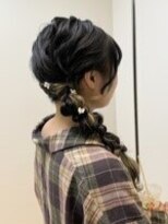 タヤ 大阪上本町店(TAYA) 編みおろしヘアセット