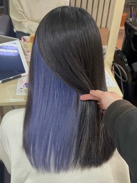 ドォート(Dote hair make) 【菜月style】インナーカラー×ブルーヴァイオレット