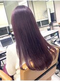 ケアブリーチで叶える、艶めく高発色ピンクラベンダー【上野駅】