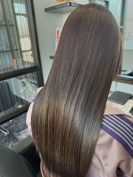 サロンドフィール 永山店(Salon de feel)の写真/【オージュア】【ケラスターゼ】【サブリミック】で自分史上最高に艶のあるサラサラな髪へ！