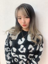 シエ バイ ケンジ 湘南台(sie by KENJE)&nbsp;ダークパープル/ナチュラルショート/夏のヘアアレンジ/湘南台