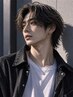 【韓国風パーマ】メンズカット+ニュアンスパーマ+TR ¥9900