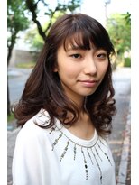 ボージュ (VOSGES)&nbsp;流し前髪～オトナ可愛い～グラデーションカラー