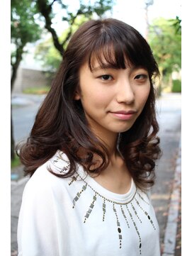 ボージュ (VOSGES) 流し前髪～オトナ可愛い～グラデーションカラー