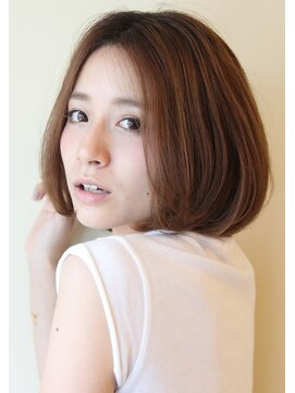 レウナ 外苑前(Reuna) 大人かわいいボブｘ伸ばしかけｘ大人ボブｘセンターパート