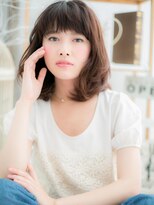 モッズヘア 上尾西口店(mod's hair)&nbsp;大人かわいい上品＆カジュアル☆小顔ミディゆるふわミディアムa