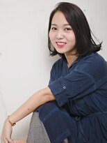 アビーヘアー 西大島店(abie hair)&nbsp;ダークトーンのフェミクールボブ