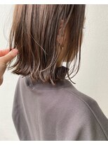 トリート 西船橋店(TREAT)&nbsp;ぷつっとボブ×ベージュ_西船橋/西船橋駅