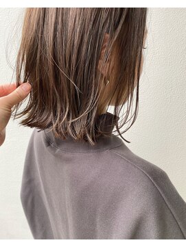 トリート 西船橋店(TREAT) ぷつっとボブ×ベージュ_西船橋/西船橋駅