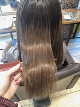 【髪質改善☆酸熱トリートメント】年齢によるうねりやダメージの広がりに！[白髪ぼかし/縮毛矯正/溝の口]
