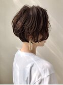 丸みショートボブ