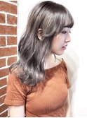 CECIL下北沢 グレージュグラデーションカラー