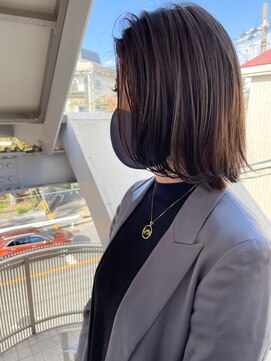 オーシャン(Ocean) ［OCEAN　Hair&Life]シークレットハイライト/ミルクティアッシュ