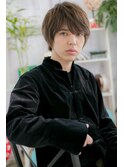 優しい髪色の好感度UP！韓国マニッシュスタイルc2