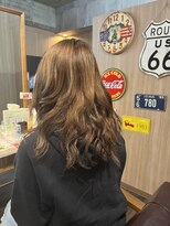 ニカ(NIKA) シルバーアッシュカラー+ミディアムレイヤー