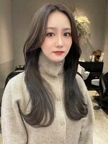 ロンド マーレ 天神大名店(Lond mare)&nbsp;イメチェン/チェリーブラウン/フェミニン/ダークアッシュ/束感