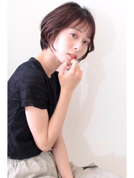 リメル 奥沢自由が丘店(Remel) 小顔愛されショート大人ガーリーシースルーバング/自由が丘