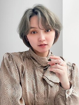 アグ ヘアー ライズ 野洲店(Agu hair rise) 《Agu hair》おしゃ感★グラデカラーショート