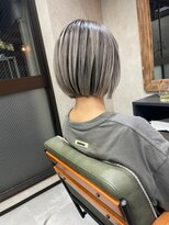 サニー 渋谷(SUNNY)&nbsp;バレイヤージュショコラアッシュハイライトグレージュカラー