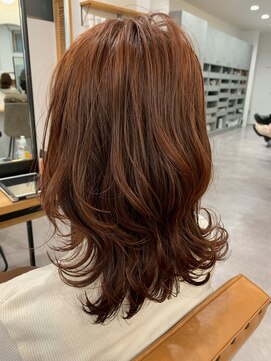 シアン 橋本店(Shian) ローレイヤー波巻きスタイルN.カラー