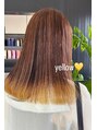 アンドアイズム(and.I'sm) ブリーチ履歴を活かしたボトムイエロー、軽く見えてさらに可愛い