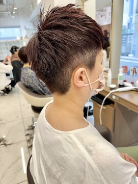 アッシュ 下北沢店(Ash) メンズライクな刈り上げショート