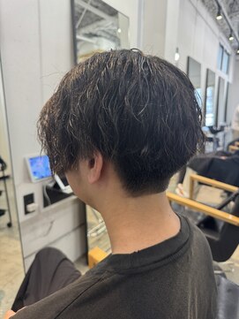 ナンバースリー 溝の口店(Number Three) 襟足すっきりパーマスタイル【N°3溝の口】