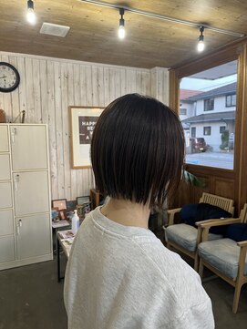 ヘアーサロン ヴィアルス 松原店(hair salon VIARS) ぷつっとボブ