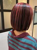ウィーブス セタガヤ(weaves -SETAGAYA-) イメチェン×アンブレラカラー×チェリーレッド