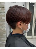 刈り上げセンターパート20代30代40代