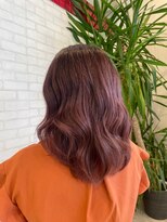 ビス リアン 川口店(Vis lien)&nbsp;ピンクグレープフルーツ透明感抜群こなれ大人可愛いピンクへア