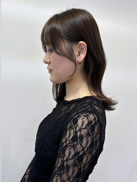 ミレバイジェニー (mirae by geny) 後れ毛でお洒落ヘアお任せくださいr