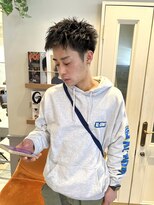 アン モラ(Un mora)&nbsp;スパイキーショート/ピンパーマ