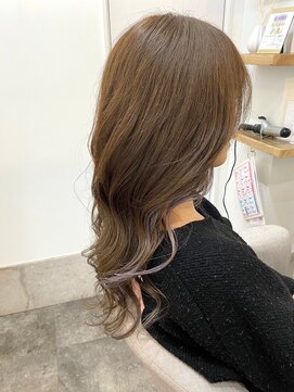 シア 春日部店(SHEER) パープルイヤリングカラー/SHEER春日部店