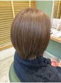 ブリーチ無しミルクティーベージュ