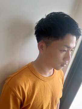 シャンプーボーイ 佐世保駅前店(SHAMPOO BOY) ツーブロックショート【ブリーチ/ハイライト/パーマ】