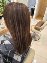 ミーサ(MYSA) グレージュハイライトカラー
