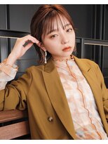 ボランチ(volante.)&nbsp;【 ☆人気スタイル☆耳掛けシンプルボブ×ワイドバング 】