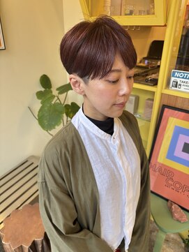 ヒントステーション(HINTSTATION) 〈浅草 半個室〉刈り上げハンサムショート